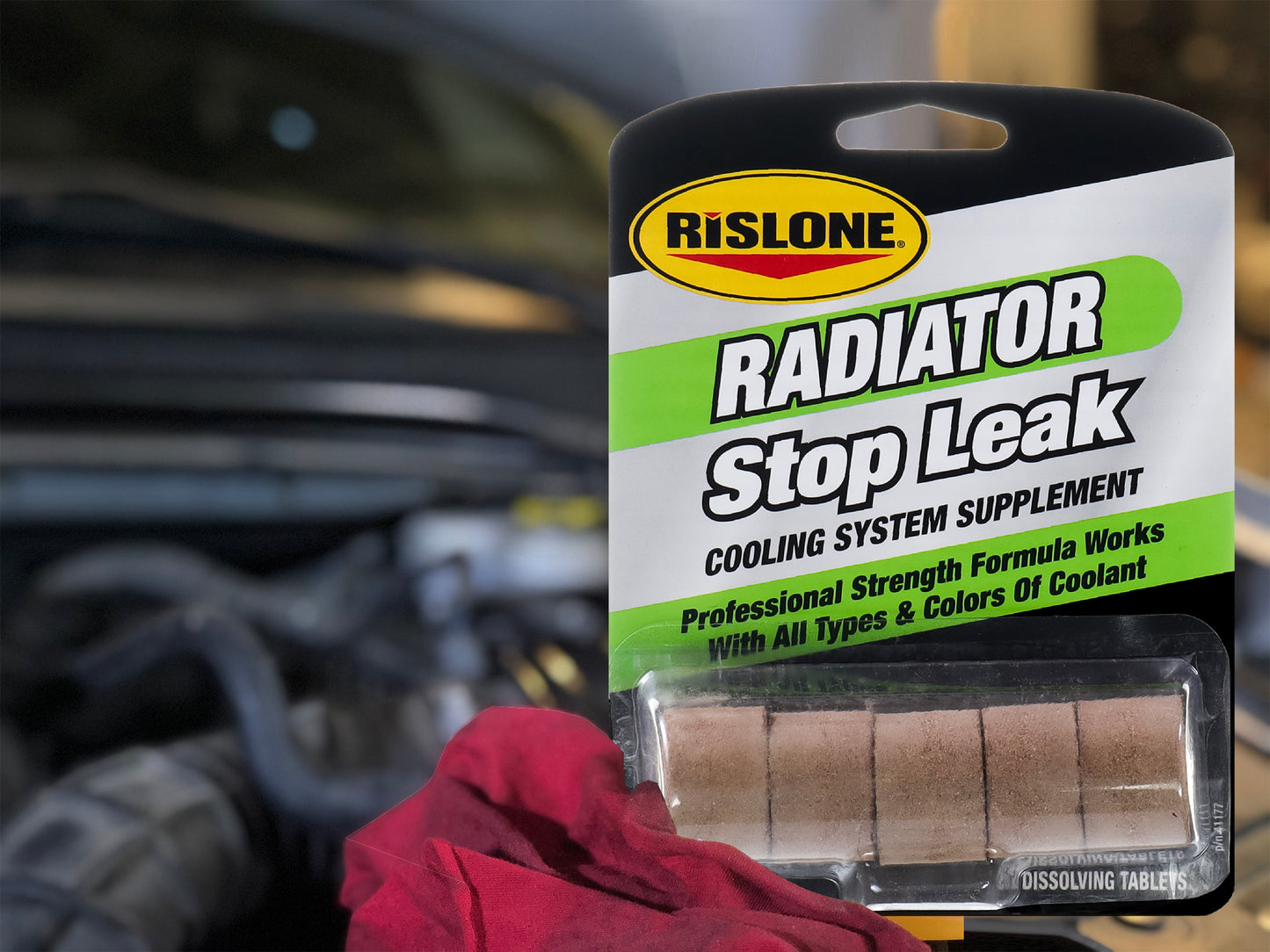 RISLONE Radiator Stop Leak Tablet 41177
