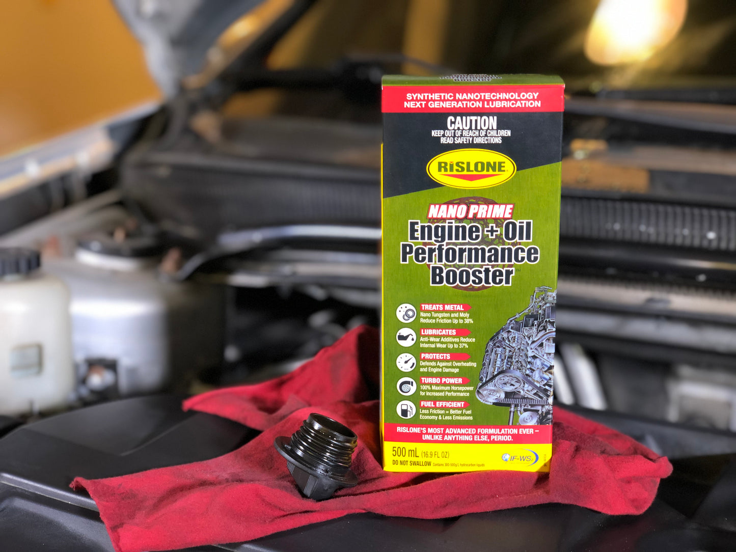 RISLONE Nano Prime Engine & Oil Performance Booster 44104