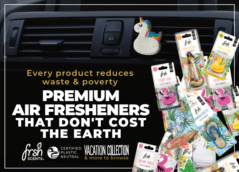 FRSH Scents 3D Unicorn Vent Clip - BUBBLEGUM BLAST