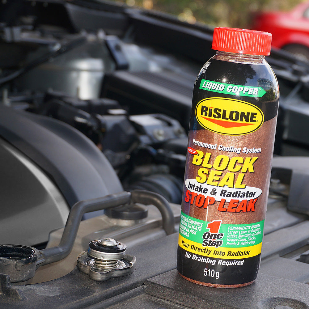 RISLONE Liquid Copper Block Seal Intake & Radiator Stop Leak 41109