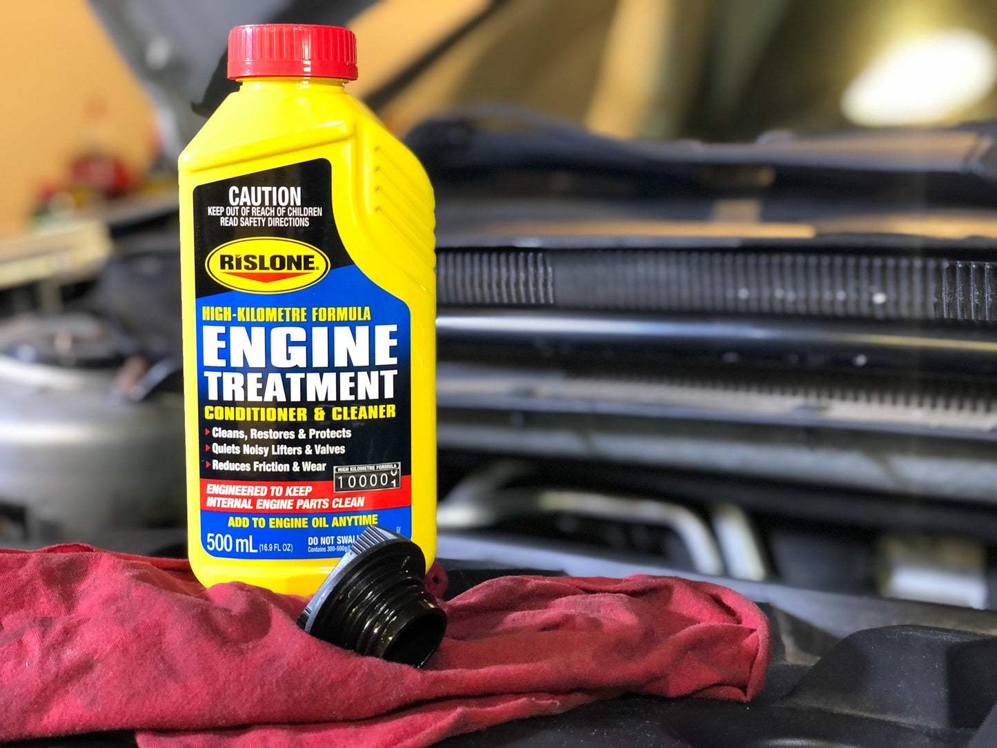 RISLONE High Kilometre Engine Treatment Conditioner & Cleaner