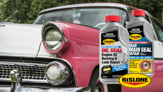 Is your car leaking oil? Fix it today with Rislone.