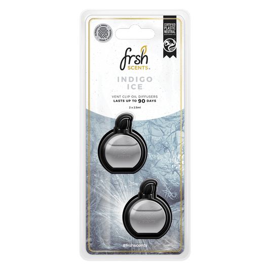 FRSH 2PK MINI OIL DIFFUSERS INDIGO ICE 2.5ML