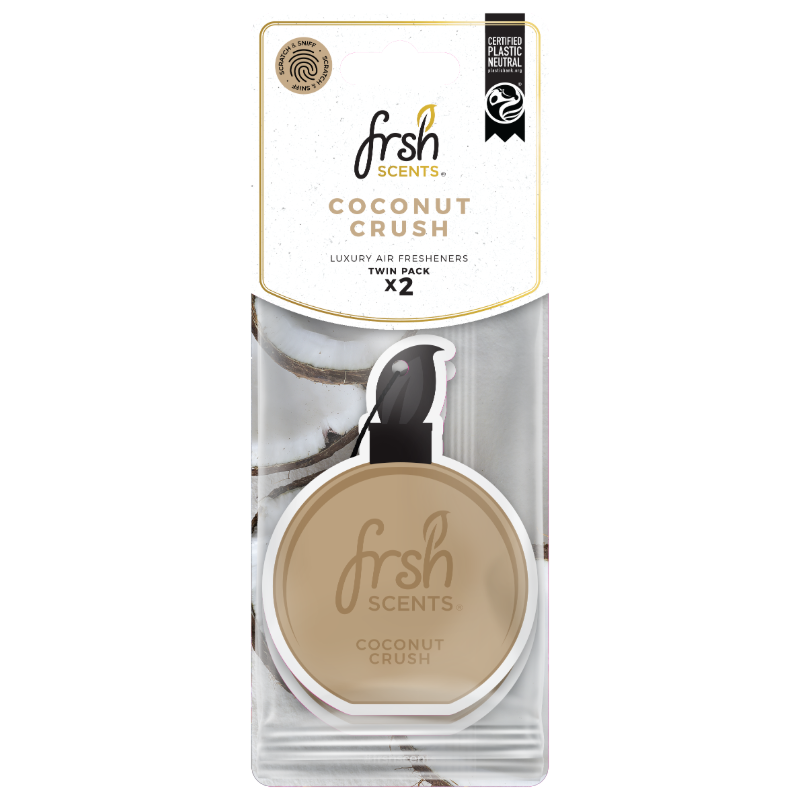 FRSH Scents Paper 2Pk - COCONUT CRUSH