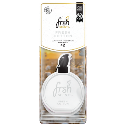 FRSH Scents Paper 2Pk - FRESH COTTON