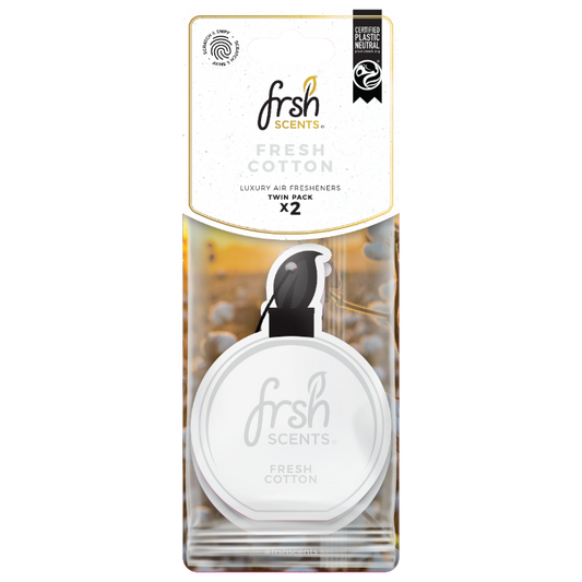 FRSH Scents Paper 2Pk - FRESH COTTON