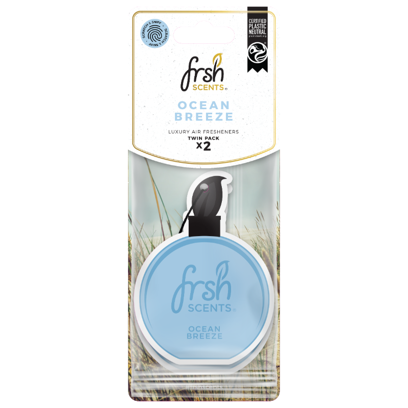 FRSH Scents Paper 2Pk - OCEAN BREEZE