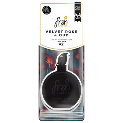 FRSH Scents Paper 2Pk - VELVET ROSE & OUD