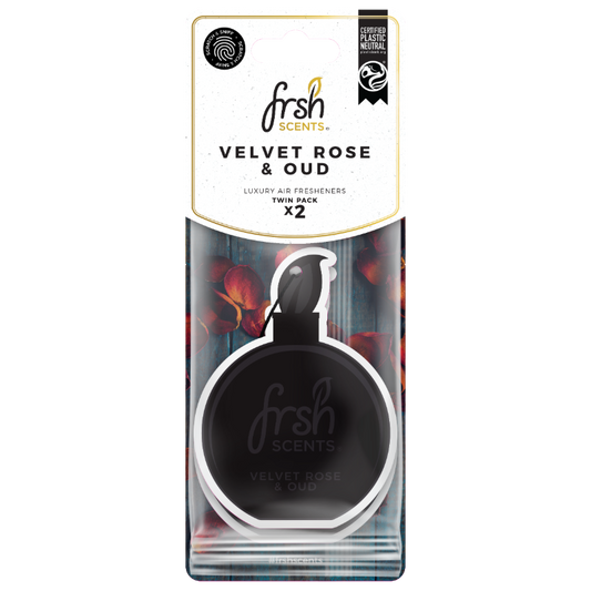 FRSH Scents Paper 2Pk - VELVET ROSE & OUD