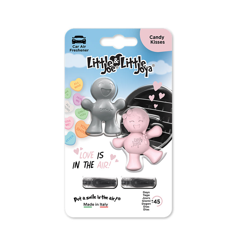 Little Joe & Little Joya Duopack 3D Vent Clip - Candy Kisses Love Edition