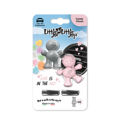 Little Joe & Little Joya Duopack 3D Vent Clip - Candy Kisses Love Edition