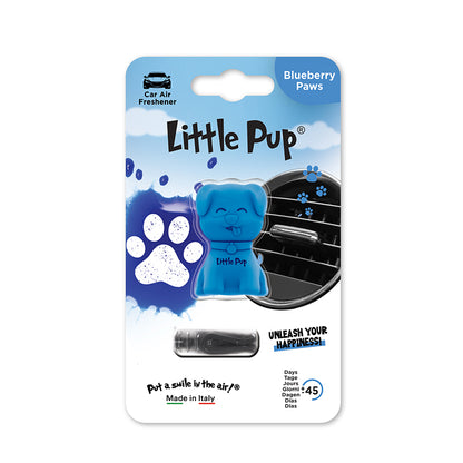 Little Pup 3D Vent Clip - Blueberry Paws