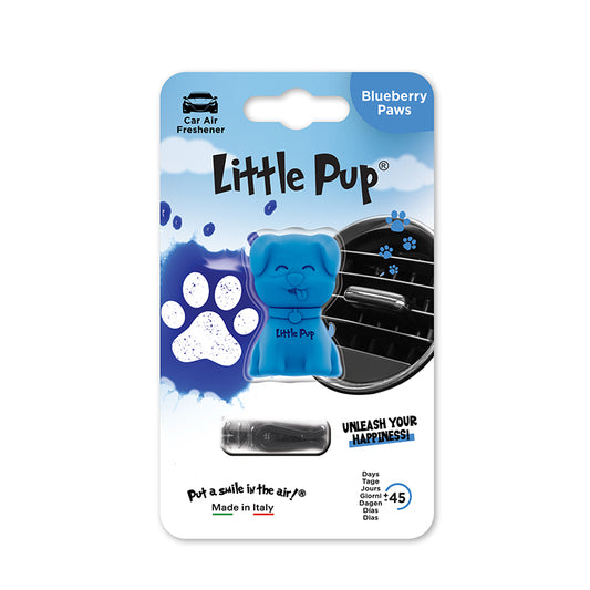 Little Pup 3D Vent Clip - Blueberry Paws