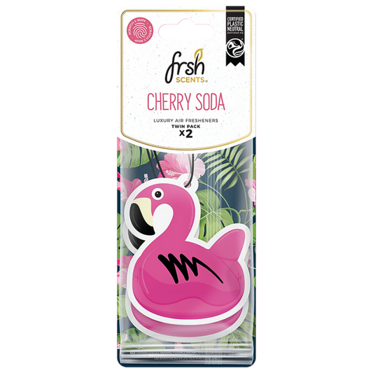 FRSH Scents Paper Flamingo 2Pk - CHERRY SODA