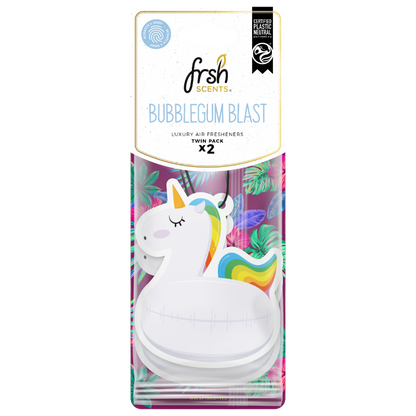 FRSH Scents Paper Unicorn 2Pk - BUBBLEGUM BLAST