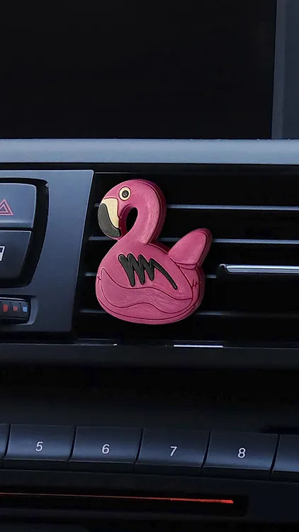 FRSH Scents 3D Flamingo Vent Clip - CHERRY SODA