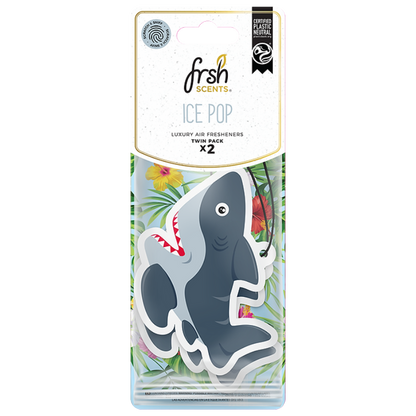 FRSH Scents Paper Shark 2Pk - ICE POP