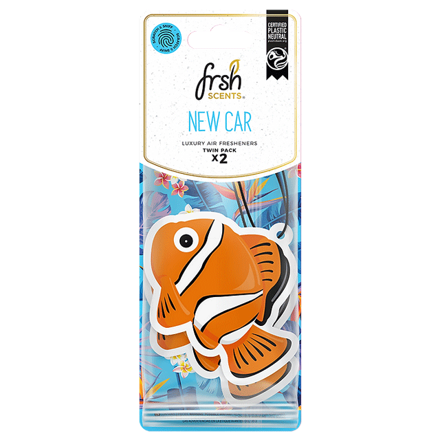 FRSH FISH NEW CAR PAPER 2PK 
